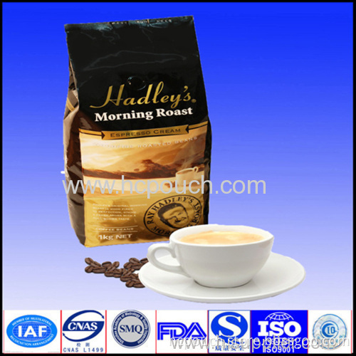 Bottom Gusset Coffee Bag With Valve